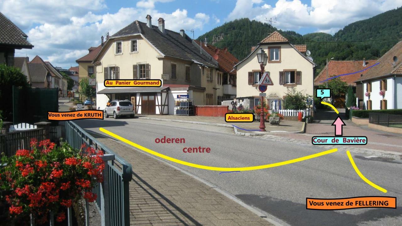 Ferienwohnung Meuble De Tourisme Oderen Exterior foto